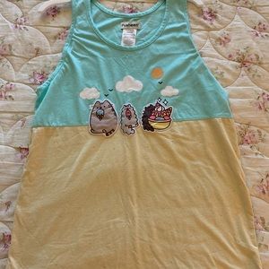 Pusheen tank top (EXCLUSIVE)